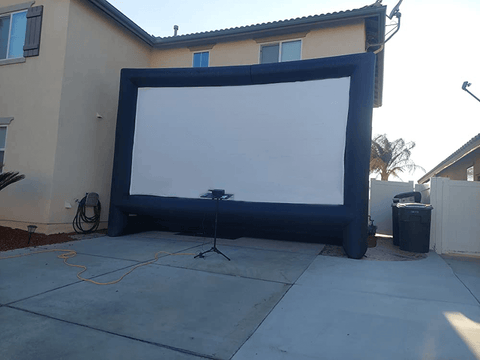 24 Feet Inflatable Outdoor Indoor Projector Movie Screen